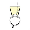 Gonio lente singolo Specchio