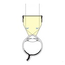 Gonioscopio Sussman 4 specchi