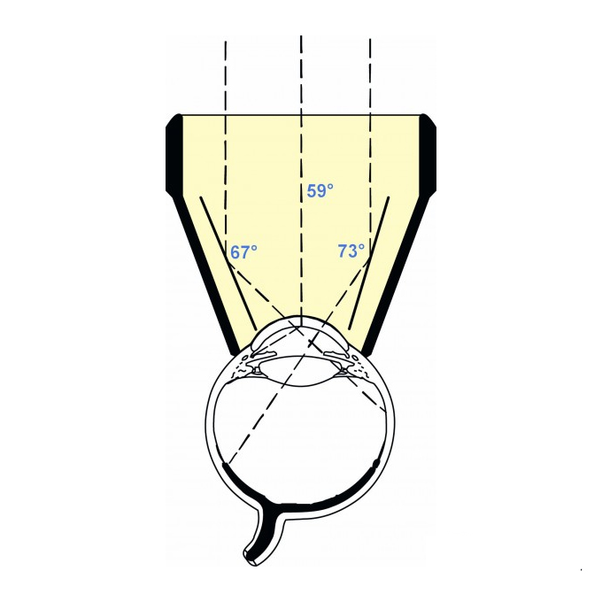 Lente 3 specchi Universale Laser