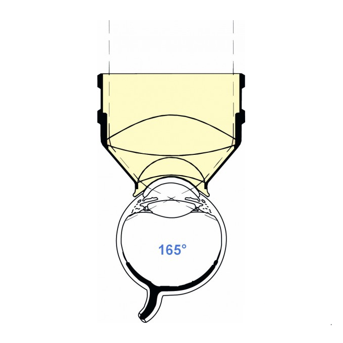 Lente di Mainster VastField 165°