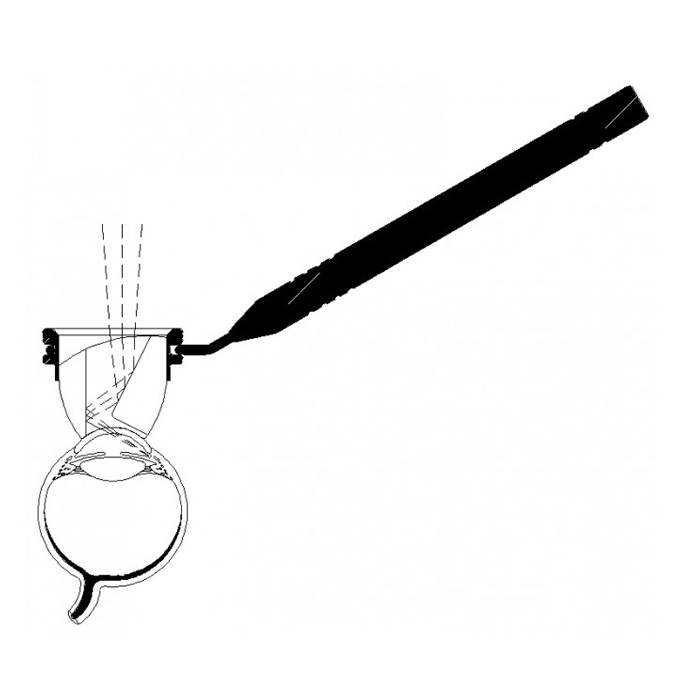 Gonio lente chirurgica di Ahmed DVX con manipolo