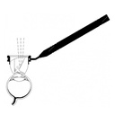 Gonio lente chirurgica di Ahmed DVX con manipolo