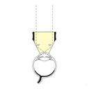 Lente Gaasterland gonio 4 specchi con anello grande