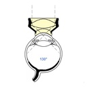 Lente Vitrectomia  Wide Angle Wide Field di Landers