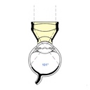 Lente Vitrectomia Equatoriale II di Landers