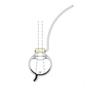 Lente Vitrectomia piatta con infusione