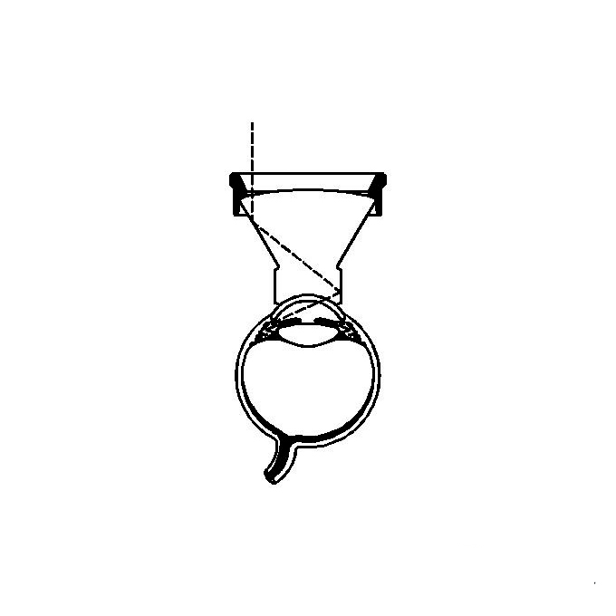 Lente di Khaw diretta 1X per gonio