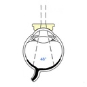 Lente di Peyman Ampio campo alta risoluz.