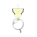 Lente manipolatore suture di Wells