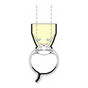 Lente mini gonio a 4 specchi Laser  -  Anello grande