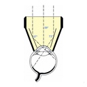 Lente specchi Laser 17mm