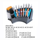 Set cacciaviti e pinze