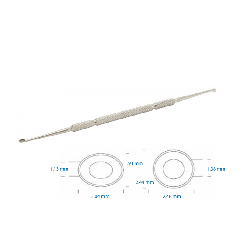 Curette doppia estremità 10pz