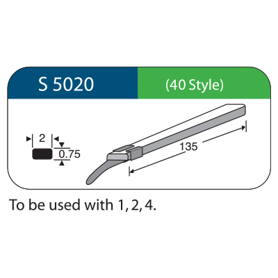 Laccio in silicone STYLE 40 5pz
