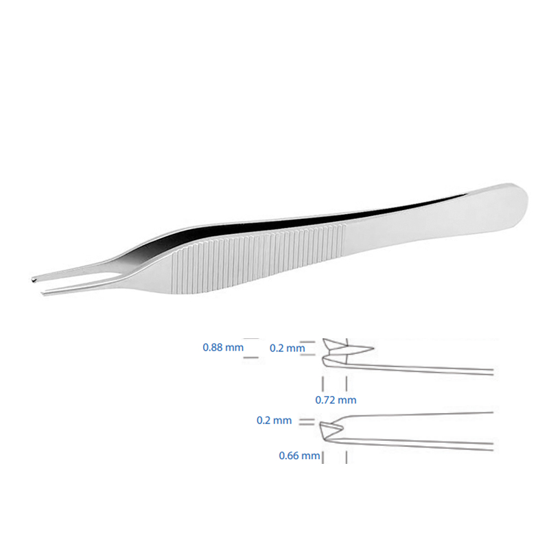 Pinza Adson per dissezione 10pz