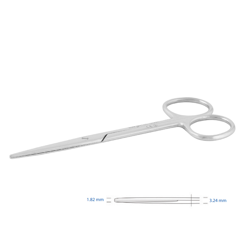 Forbici per strabismo 10pz