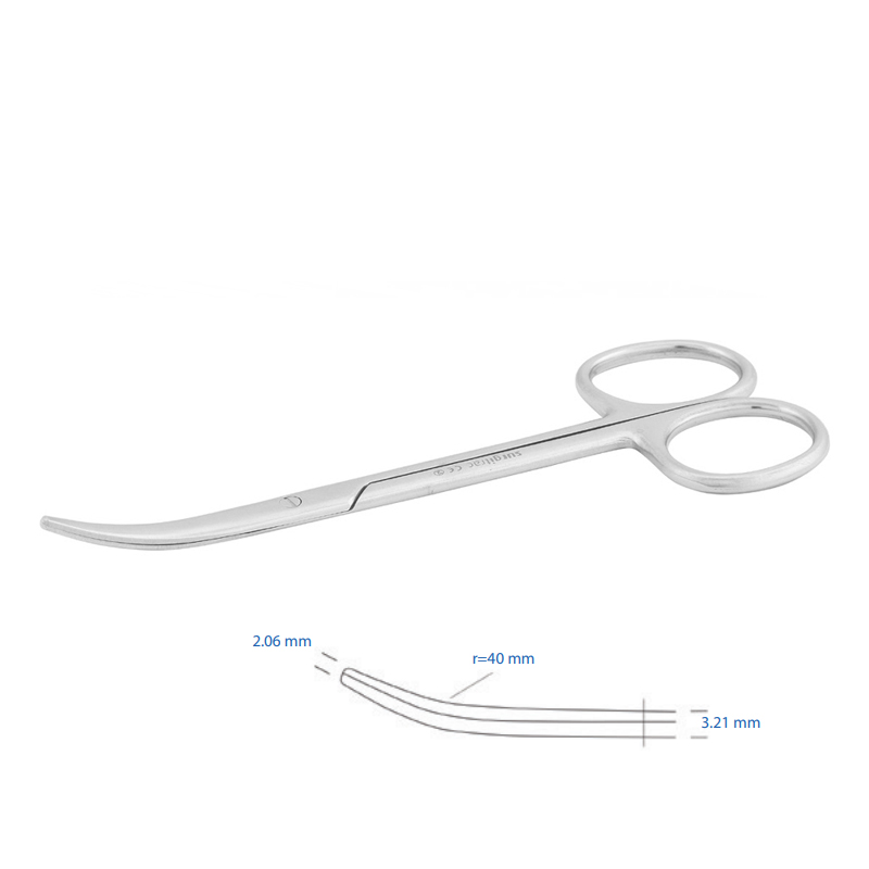 Forbici di Metzenbaum a punta curva 10pz