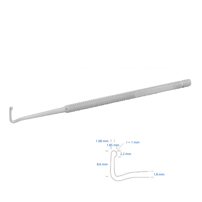Uncino muscolo con punta sferica 10pz