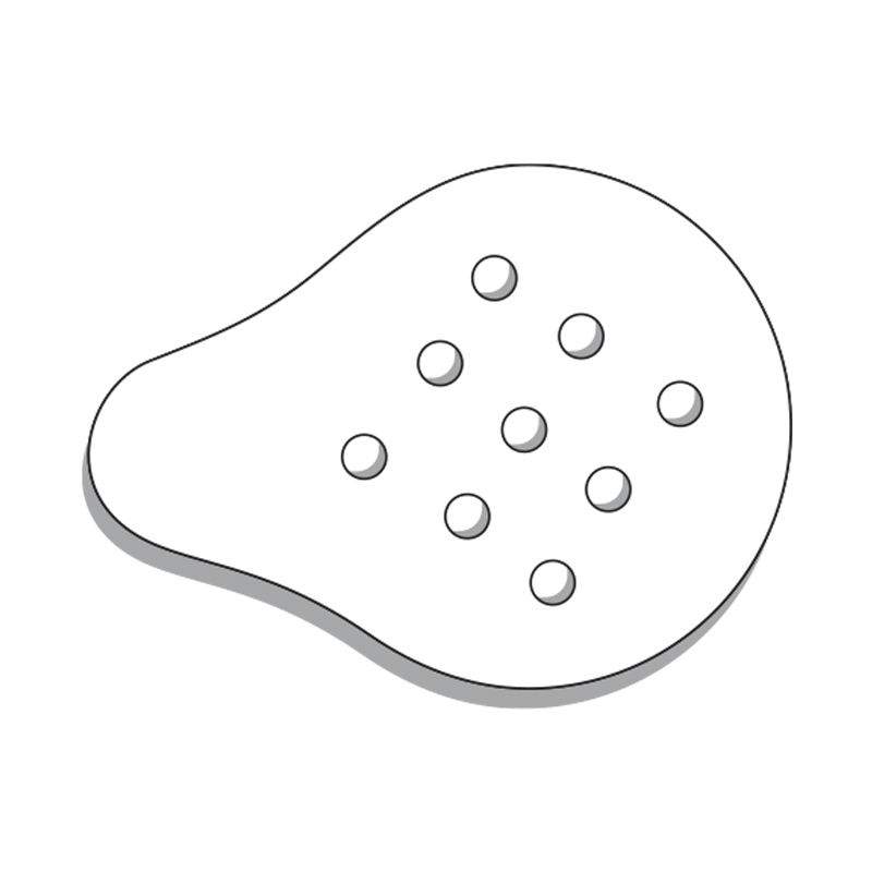 Protettori Oculari Trasparenti 100 PZ