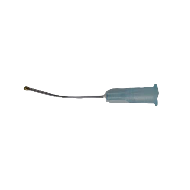 Cannula punta a oliva curva 23G 10pz