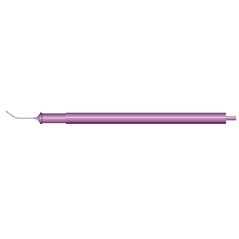 Cannula aspirazione bimanuale 21G curva 10pz