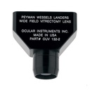 Lente diretta di Peyman-Wessels-Landers 132D vitr. Per visione chirurgica