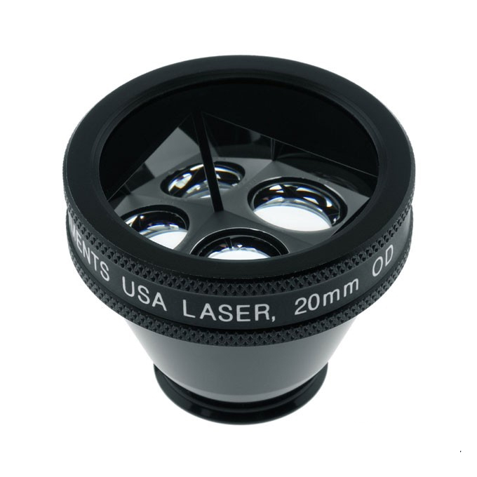 Lente laser di Karickhoff 4 specchi z.o. 20mm c/flangia