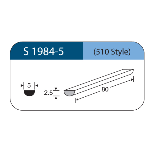 Spugna sclerale in silicone STYLE 510 5pz