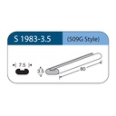 Spugna sclerale in silicone STYLE 509