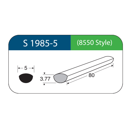 Spugna sclerale in silicone di Scholda STYLE 8550 5pz