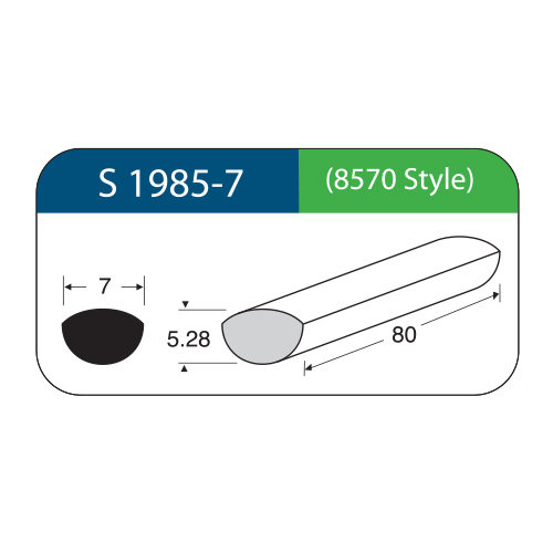 Spugna sclerale in silicone di Scholda STYLE 8570