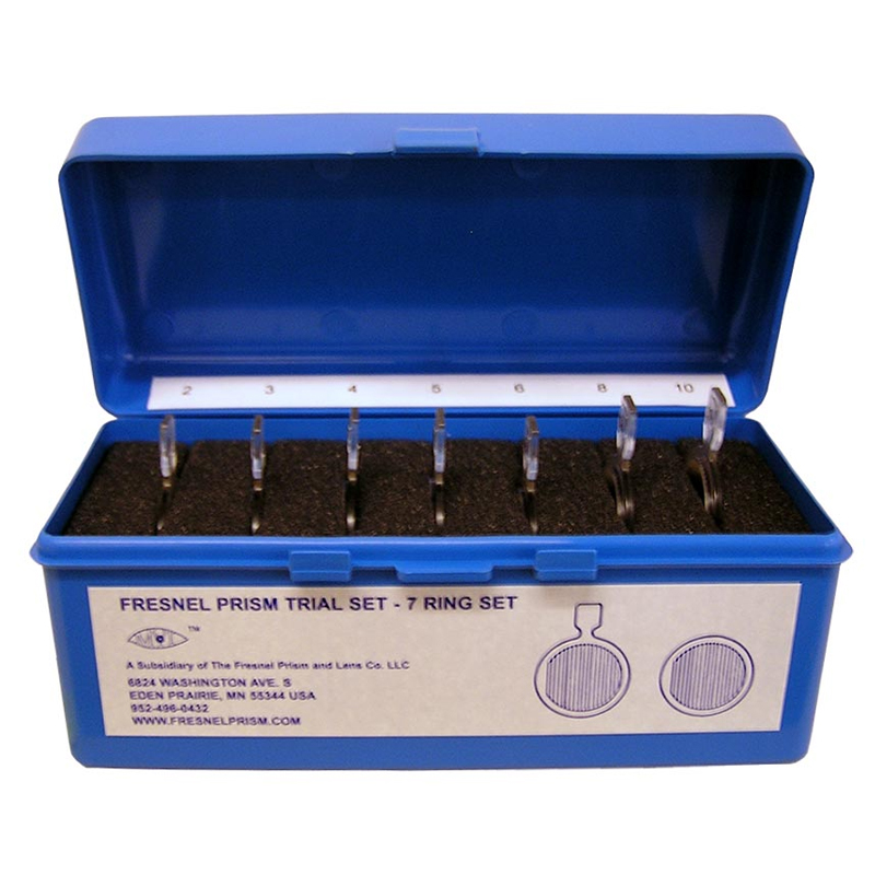 Cassetta prova 7 Prismi Fresnel